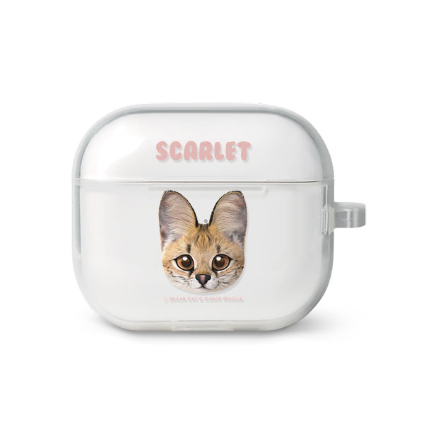 Scarlet the Serval Face AirPods 3 TPU Case