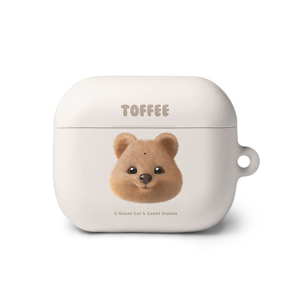 Toffee the Quokka Face AirPods 3 Hard Case