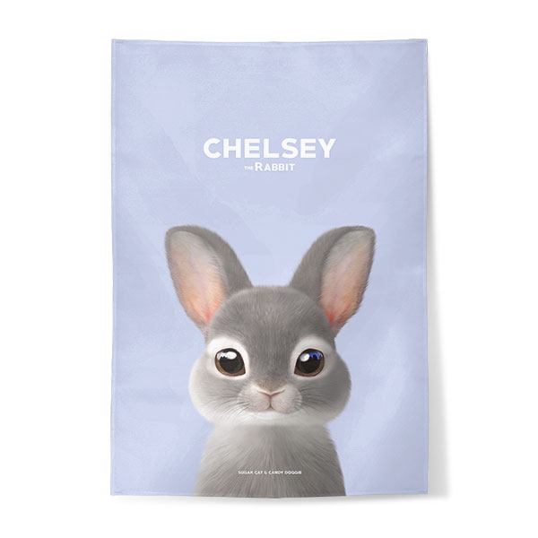 Chelsey the Rabbit Fabric Poster