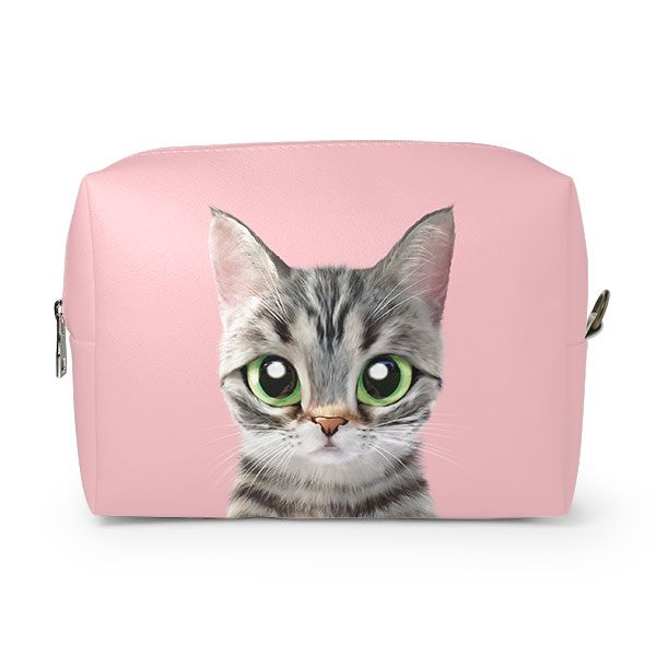 Momo the American shorthair cat Volume Pouch