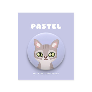 Pastel Character Pin Button