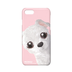 Mongi the Maltese Pink Peekaboo Case for iPhoneX/7/8/7+/8+/GalaxyS7/S8/Note8