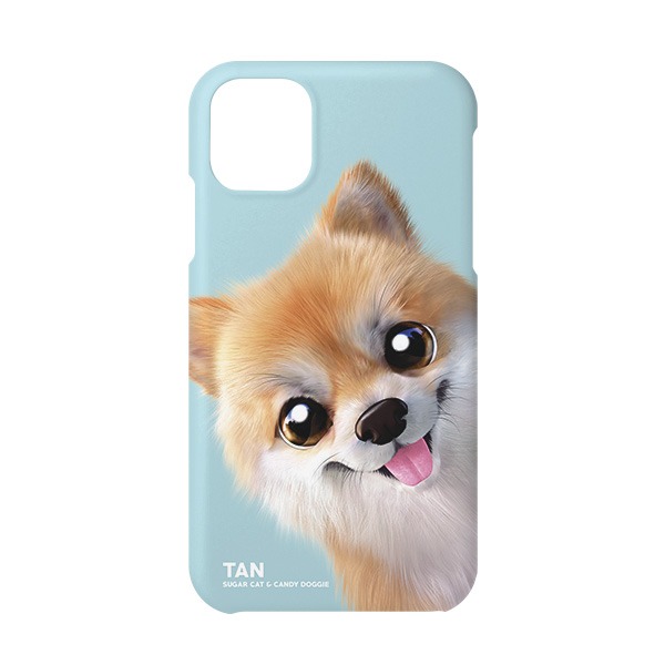 Tan the Pomeranian Peekaboo Case for iPhone X/7/8/7+/8+/Galaxy S7/S8/Note8
