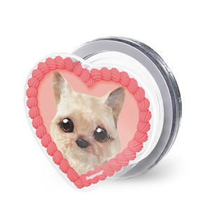 Omji MyHeart Acrylic Magnet Tok (for MagSafe)