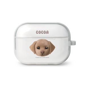 Cocoa the Labrador Retriever Face AirPod Pro TPU Case