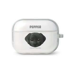 Pepper the Labrador Retriever Face AirPod Pro TPU Case