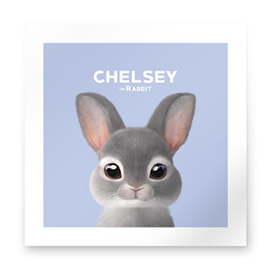 Chelsey the Rabbit Art Print