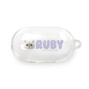 Ruby the Persian Face Buds TPU Case