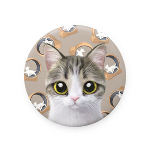 Kung’s Cat Wheel Mirror Button