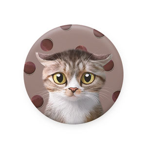 Ohsiong’s Chocopie Mirror Button