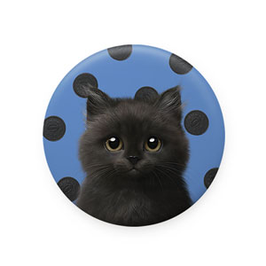 Reo the Kitten&#039;s Oreo Mirror Button