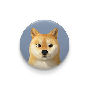 Doge the Shiba Inu Pin/Magnet Button
