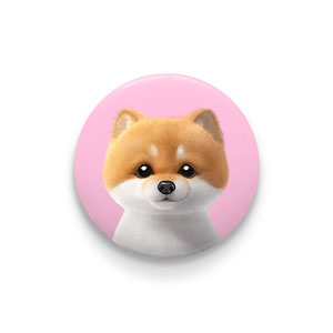 Pommy the Pomeranian Pin/Magnet Button