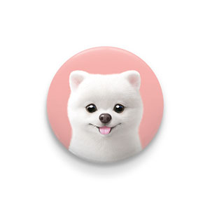 QiuQiu the Pomeranian Pin/Magnet Button
