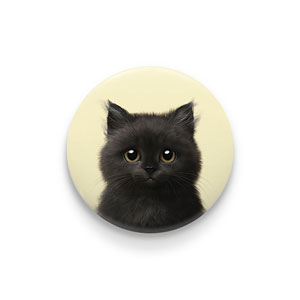 Reo the Kitten Pin/Magnet Button