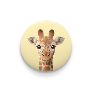 Capri the Giraffe Pin/Magnet Button