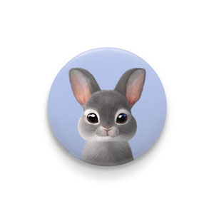 Chelsey the Rabbit Pin/Magnet Button