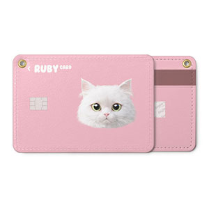 Ruby Face Card Holder