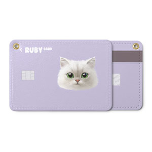Ruby the Persian Face Card Holder