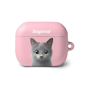 Sarang the Russian Blue Simple AirPods 3 Hard Case