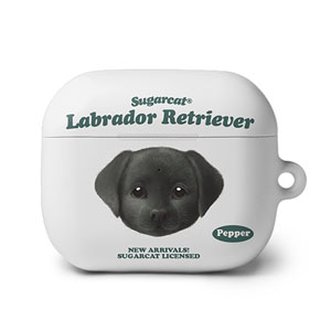Pepper the Labrador Retriever TypeFace AirPods 3 Hard Case