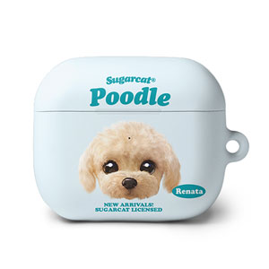Renata the Poodle TypeFace AirPods 3 Hard Case