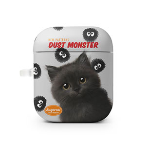 Reo the Kitten&#039;s Dust Monster New Patterns AirPod Hard Case