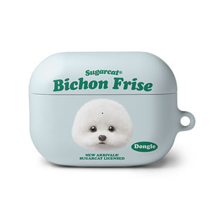 Dongle the Bichon TypeFace AirPod PRO Hard Case