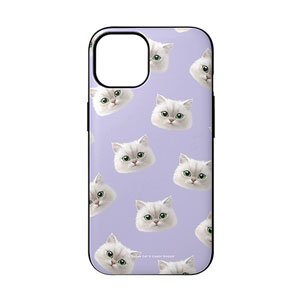 Ruby the Persian Face Patterns Door Bumper Case