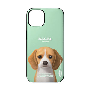 Bagel the Beagle Retro Door Bumper Case