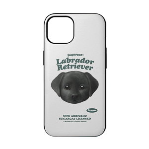 Pepper the Labrador Retriever TypeFace Door Bumper Case