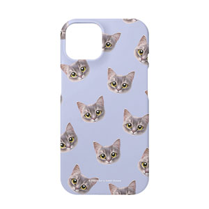 Leo the Abyssinian Blue Cat Face Patterns Case