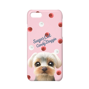 Sarang the Yorkshire Terrier’s Strawberry &amp; Cream Script Logo Case