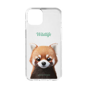 Radi the Lesser Panda Simple Clear Jelly Case