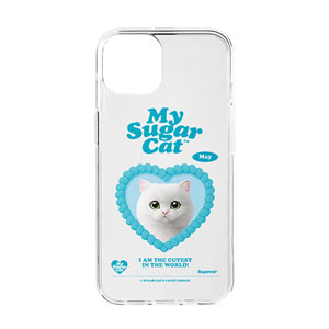 May the British Shorthair MyHeart Clear Jelly/Gelhard Case
