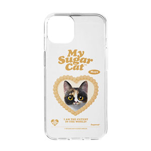 Mayo the Tricolor cat MyHeart Clear Jelly/Gelhard Case