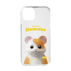 Hamjji the Hamster Type Clear Jelly/Gelhard Case