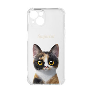 Mayo the Tricolor cat Simple Shockproof Jelly/Gelhard Case