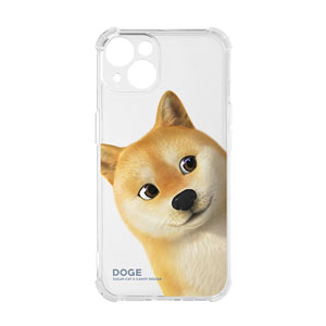 Doge the Shiba Inu Peekaboo Shockproof Jelly Case