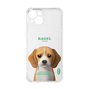 Bagel the Beagle Retro Shockproof Jelly/Gelhard Case