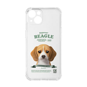 Bagel the Beagle New Retro Shockproof Jelly/Gelhard Case