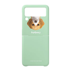 Bagel the Beagle Simple Hard Case for ZFLIP series