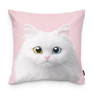 Cloud the Persian Cat Throw Pillow