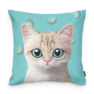 Dione’s Macaroon Throw Pillow