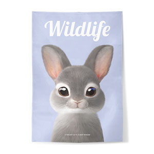 Chelsey the Rabbit Magazine Fabric Poster