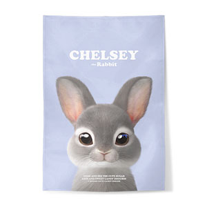 Chelsey the Rabbit Retro Fabric Poster