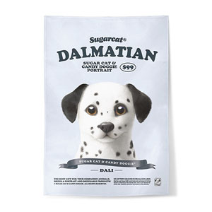 Dali the Dalmatian New Retro Fabric Poster