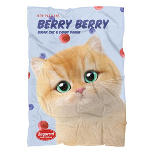 Rosie&#039;s Berry Berry New Patterns Fleece Blanket