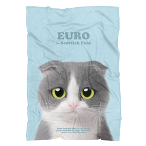 Euro Retro Fleece Blanket