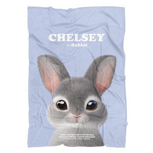 Chelsey the Rabbit Retro Fleece Blanket